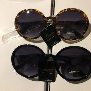 Retro round fashion sunglasses
